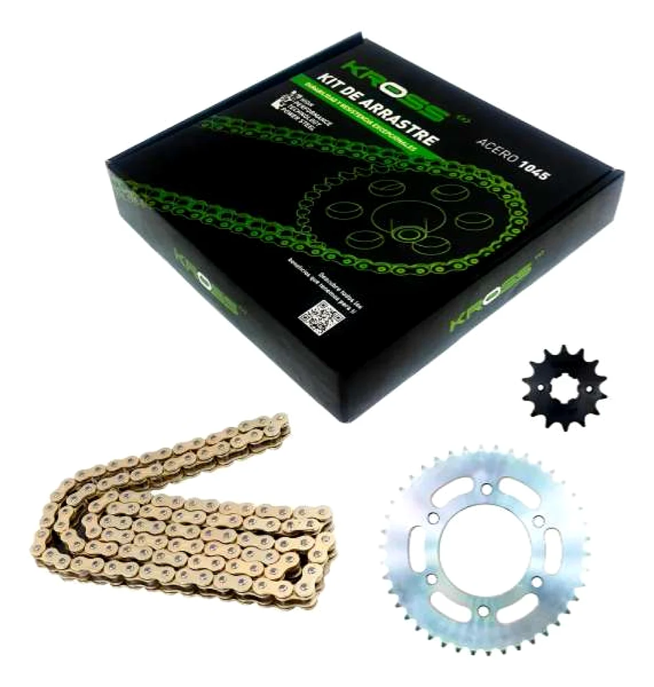 KIT DE ARRASTRE  CRIPTON 115 -FI - Código SKU K15004KA - Repuesto Moto EKAMOTO