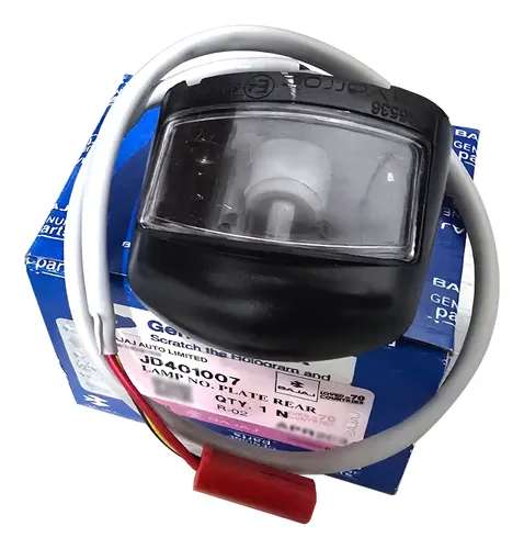 Luz Porta Placa Trasero  Pulsar Ns 200 - Código SKU JD401007 - Repuesto Moto EKAMOTO
