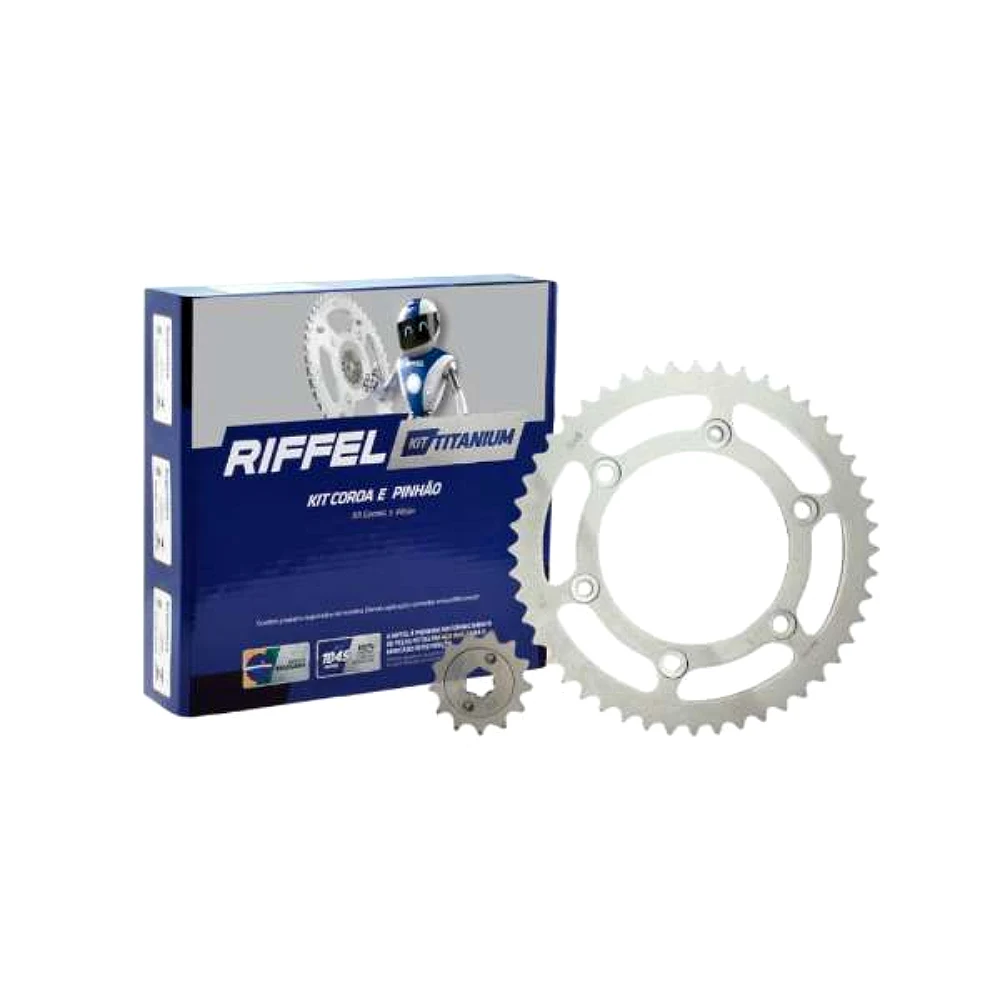 KIT CORONA  Y PIÑON FAZER - Código SKU 71357 - Repuesto Moto EKAMOTO