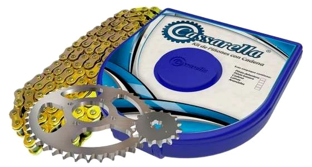 KIT ARRASTRE CON CADENA CRIPTON 110 - Código SKU 151398 - Repuesto Moto EKAMOTO