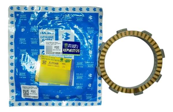 Discos De Clutch Pulsar 200 Ns - Código SKU JG551448 - Repuesto Moto EKAMOTO