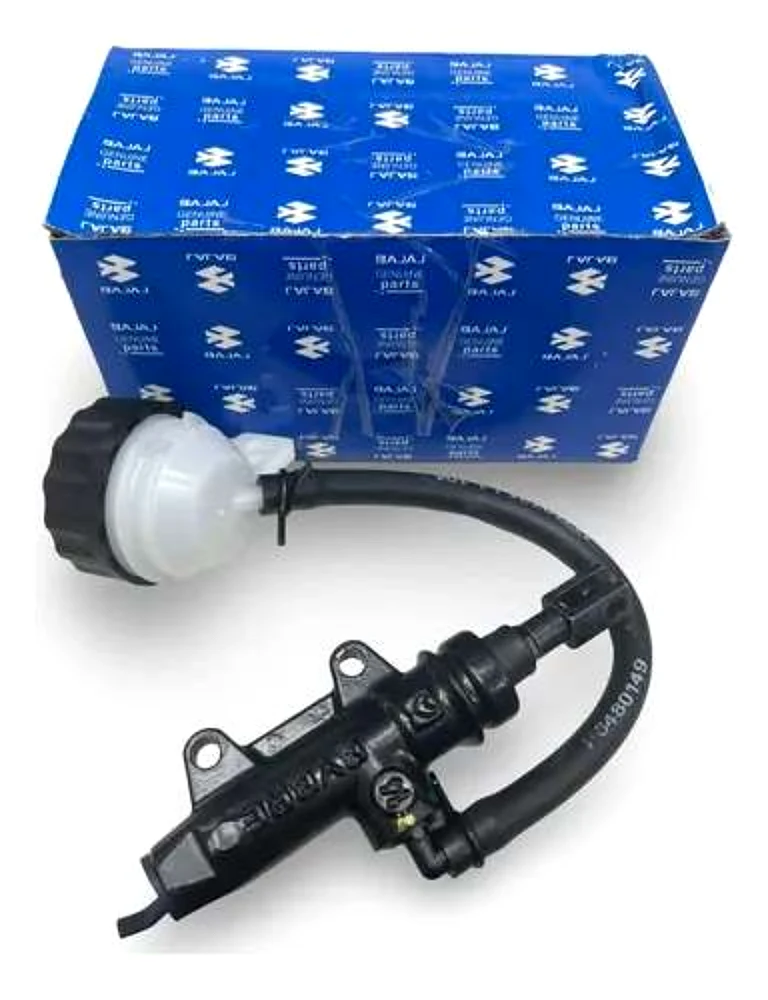 BOMBA FRENO ORIGINAL  TRASERA  PULSAR 200 NS ( CON TARRO ) - Código SKU DT131866 - Repuesto Moto EKAMOTO