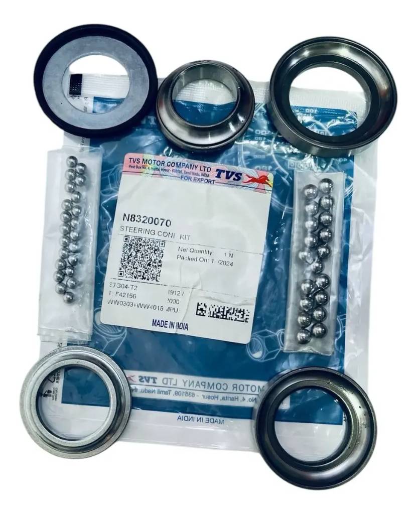 KIT DE CUNAS TVS 100 - Código SKU N8320070 - Repuesto Moto EKAMOTO