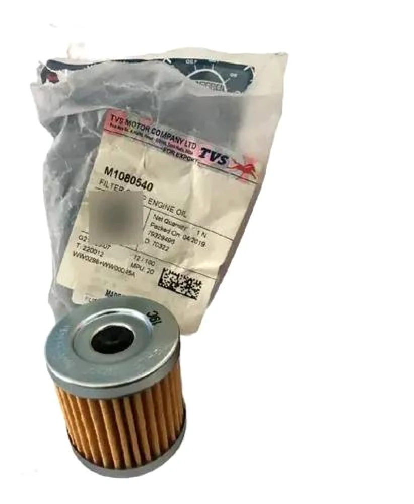 filtro de aceite original TVS - Código SKU M1080540 - Repuesto Moto EKAMOTO
