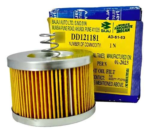 FILTRODE ACEITE BOXER - Código SKU DD121181 - Repuesto Moto EKAMOTO