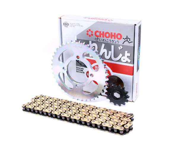 KIT DE ARRASTRE AKT 110/125FLEX/KIMCO ACTIVE/VICTORY ONE /ADVANCE/ADVANCE R 100 - Código SKU 2010013201188 - Repuesto Moto EKAMOTO