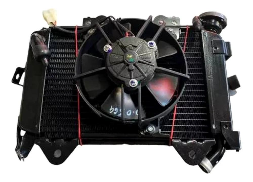 RADIADOR CON VENTILADOR PULSAR NS200 - Código SKU JL601200 - Repuesto Moto EKAMOTO