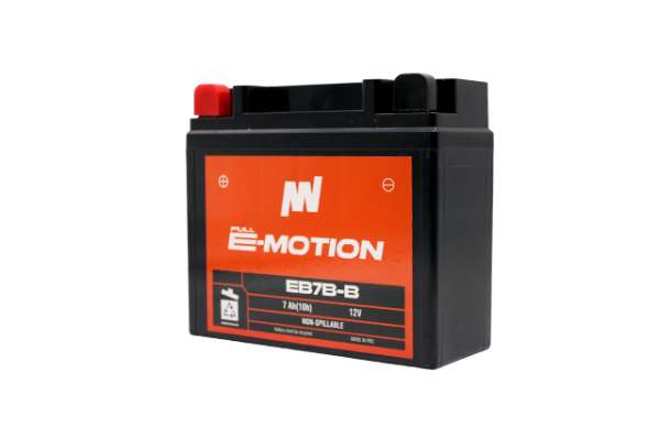 BATERIA E-MOTION EB7B-B - Código SKU 2150051510008 - Repuesto Moto EKAMOTO